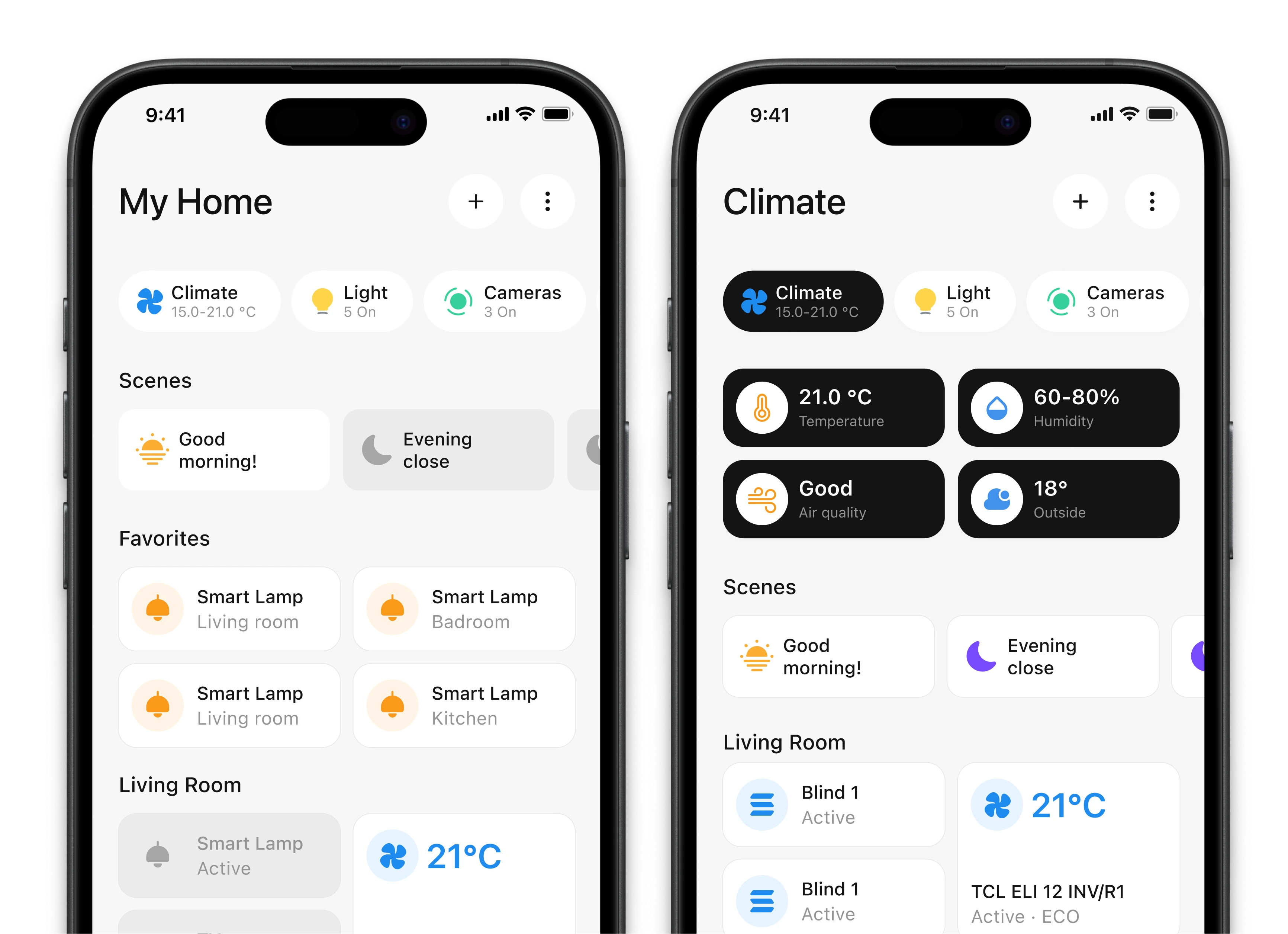 Quitecare home screen